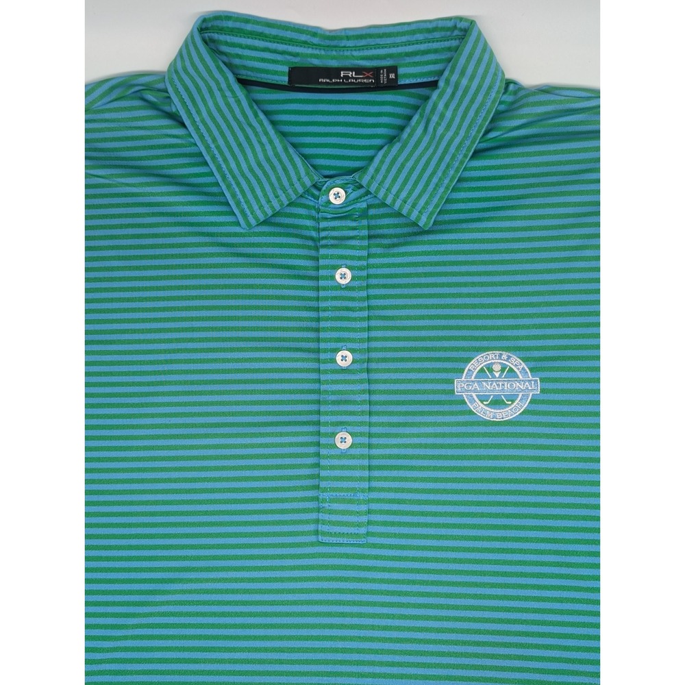 RLX‎ Ralph Lauren Golf Polo Shirt Men's XXL PGA National Palm Beach Resort
